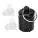 Concert Ear Plugs Silicon Noise Reduction Earplugs Hearing Protect Earplug for Music Festivals Nightclubs (Transparent)