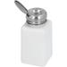Haofy Press-Type Dispenser Pump with 200ml Capacity Featuring an ESD Static Stainless Steel Lid for Dispensing Acetone IPA Solvent Oil Press Type Dispenser Pump with (White) - Buy Online on GoSupps.com