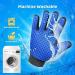 Self Cleaning Slicker Brush & Pet Hair Removal Gloves for Cats and Dogs - Deshedding/Grooming Tools - Long & Short Hair - Sensitive Skin Safe - Buy Online on GoSupps.com