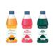 Ved Syrup for Ice Cone Mixed Popular Flavour Syrups can be used with All Slush| Slushie Machines Tropical pink bubblegum Tangy apple Each 250 ml (Pack of 3)