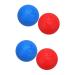 Partykindom 4 pieces massage balls Plantar fasciitis massage device Arching massage lacrosse balls yoga massage roller mobility balls massage tab Health care fascia ball