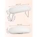 Nail Arm Rest Microfiber PU Leather Manicure Hand Pillow Cushion - 1 Pack White - Buy Online on GoSupps.com