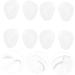 SAFIGLE Metatarsal Cushion Pads - 4 Pairs Non-Slip Forefoot Gel Pads for Women - Comfortable Shoe Insoles for Ball of Foot Pain Relief - Transparent Design (8.5X6.7CM - Buy Online on GoSupps.com