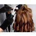 AFT90 Heat Resistant Glove for Hair Styling - Curling Iron, Flat Iron, Curling Wand - Black/Pink Edge - Buy Online on GoSupps.com