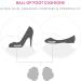 Shoe Essentials Set: Heel Guards, Ball of Foot Cushions, Anti Skid Pads - Women's Shoes - Buy Online on GoSupps.com