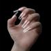 Extra Long Clear Square full cover Press on nails Manicure Fake Nails for Nail Salon DIY Design Practice 504pcs clear A