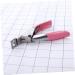 Beavorty Nail Art Scissors Metal Shears u Shaped Nail Scissors False Nail Tip Clipper Acrylic Nail Tool Nail Tool Stainless Steel Nail Clippers Nail File False Nails Manicure medium Rosy - Buy Online on GoSupps.com