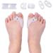 Hallux Valgus Corrector - 8 Pieces Gel Toe Separator Set for Pain Relief and Alignment - Ideal for Diabetic Feet - Men and Women - Buy Online on GoSupps.com