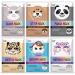 Epielle Cheetah Character Skincare Sheet Masks for All Skin Types - Spa Gifts for Women, Kids, Birthday Parties, Girls Night, Stocking Stuffers | Set of 6 - Buy Online on GoSupps.com