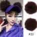 6 Inch Short Afro Puff Synthetic Bun Hairpiece - Kinky Curly Drawstring Ponytail Extensions for Women - #33 (2 PCS) - Buy Online on GoSupps.com