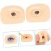 Beavorty 4 sets Skin Training Simulated Eyeshadow Portable Fake Professional Make Board Eye Reusable 6.9x5.2cmx4pcs Assorted Colorx4pcs - Buy Online on GoSupps.com