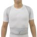 Posture Corrector Back Brace - Adjustable Clavicle Support for Hunching & Slouching - 2XL Gray - Buy Online on GoSupps.com