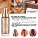 PHOERA Liquid Illuminator Shimmer Body Oil - Rose Gold Highlighter for Face & Body 30ml - Buy Online on GoSupps.com
