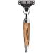 M HLE Stylo Series Shaving Set - Silvertip Fibre | Compatible with Gillette Mach3 - Stacked Beech | Premium International Shipping - Buy Online on GoSupps.com