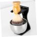 PopetPop 4-Piece Safety Razor Stand Set | Stylish Black Shaving Holder for Men | Durable Acrylic Shaving Accessories | Perfect for Home & Desk | 12x7.2cm - Buy Online on GoSupps.com