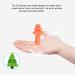 10 Pairs Christmas Tree Shape Silicone Earplugs | Noise Reduction Soft Foam Earplugs for Sleep & Travel - Buy Online on GoSupps.com
