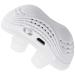 Smart Throat Anti snoring Device Smart Adjustable Snoring Stopper Electronic Anti Snoring Aid Double Eddy Current Fan Designs Solution Improved Nighttime Sleeping(Color:White)