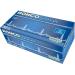 Disposable Latex Gloves 50 Pack 13 Mil Small 30.5 cm Length Powder-Free Long Food-Grade Textured Blue