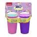 playtex Baby Stage 2 Spoutless 360 Drinking Cups Ages 1+ Leakproof Spill Proof Pink and Purple 10 Ounce 2 Count