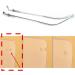 Dookaa Green Glasses Brackets | Metal Repair Parts for 2-Hole Borderless Glasses | Replacement Brackets for Eyewear - Buy Online on GoSupps.com