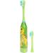 Children's Electric Toothbrush - Fun Cartoon Pattern Green | Oral Care for Kids - Battery Operated (AA Not Included) - Buy Online on GoSupps.com
