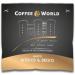  Coffee World Pack of 150 COFFEE WORLD coffee pods intense and decisive taste Compostable paper filter waffle ESE44 format 7.5g Sustainable - Buy Online on GoSupps.com