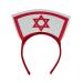 hgnxa Ox Horn Halloween Headband for Womens Girls Daily Wearing Halloween Party Fancy Dress Cosplay Hair Accessories Nurse Hat Headband