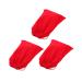 WOONEKY 3pcs Hair Dryer Storage Bag Travel Makeup Bag Organizer Blow Dryer for Curly Hair Red Flannel