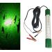 TIMMRAIN Green Fishing Light 12V LED Submersible Fishing Light,Night Ice Fishing Light Attractants with 6M Power Cord