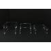 Clear 1/4" Acrylic Skimmer Stand 8x8x3