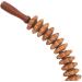 Portable Wooden Massage Roller - 12-Wheel Wood Gifts for Muscle Relief & Thigh/Waist Recovery - Buy Online on GoSupps.com