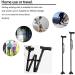 Folding Walking Stick Telescopic Walking Cane with Ergonomic T Handle Base Crutch Aluminum Alloy Lightweight Height Adjustable for Elderly Fashionable Innovate - Buy Online on GoSupps.com