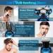 Buy Advanced Electric Razor for Men - Cordless Rechargeable 3D Rotary Shaver Waterproof Wet/Dry Grooming Gift in Bright Blue - Buy Online on GoSupps.com