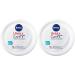 Nivea urea + care intensive care cream (300 ml) moisture cream maintains and calms dry & stressed skin urea cream donates valuable moisture (pack with 2) 300 ml (2 pack)