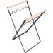 Foldable Trash Bag Holder Flat Appearance Garbage Bag Holder Stand Corrosion Resistance Light Weight for Outdoor Use Black - Buy Online on GoSupps.com