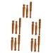 LALAFINA 15 STK Foot massager Akupressure massage Holz therapy Thai massage tab massage roller stick massage board from acupressure-pin Tool face china fragrant 12x2.5cmx5pcs as shown x 5 pieces