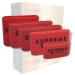Clipper Grip SGR50 Professional Barber Grippers by Supreme Trimmer | 5 Piece Non-Slip Clipper Grips Barber Sleeve for Clipper Trimmer & Shaver | Red