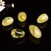 1pc 30g/pc Natural Crystal Stone Citrine Large Grain Polished Stone for Garden Fish Tank Decoration Health Quartz Beautiful