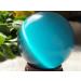 Natural Crystal Rough Stone Jewelry Natural Crystals and Stones 50mm Asian Quartz Sky Blue Cat Eye Crystal Ball for Decoration Stone Jewelry - Buy Online on GoSupps.com