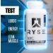 Ryse Test Testosterone Booster for Men | KSM-66 Ashwagandha Tribulus & BioPerine | Boost Energy Libido & Lean Muscle | 120 Gelatin Capsules - Buy Online on GoSupps.com