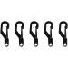 VGEBY Mini Carabiner Clips - 5 Pack Black Camping & Fishing Hooks for Outdoor Activities - Buy Online on GoSupps.com