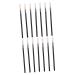 FOMIYES 200 Pcs Small Eyeliner Brush Lip Liner Pencils Lip Makeup Eye Makeup Tools Makeup Brush Disposable