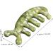 Plafope Jade Massage Comb - Creative Body Acupuncture and Massage Tool | Reliable Handcrafted Green Jade Device (11.50x4.50cm) - Buy Online on GoSupps.com