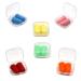 6 pair of foam earplugs noise-reducing earplugs sleep-ear plugs soundproof earplugs for work study loud places multi-colored