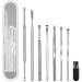 Stainless Steel Ear Cleaner Set - 8pcs for Earwax Removal and Individual Health Care - Buy Online on GoSupps.com