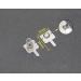 YXQ 100 Pairs AA Battery Spring Plate Set - Positive Negative Conversion - Durable Silver Tone Contacts for Innovative eCommerce Solutions - Buy Online on GoSupps.com