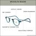 Clic Magnetic Reading Glasses for Men & Women - 2.50x Computer Readers in Jean Blue - Stylish & Functional Eyewear - Buy Online on GoSupps.com