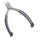 Cuticle Trimming Nipper Stainless Steel Dead Skin Remover Clipper Easy to Use for Manicure with Power Plier Suitable for Nail Art Accessories Rubber Grip