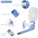 Andiker No-Drip Dog Water Dispenser Bottle | Adjustable Kennel Cage Water Drinker | Blue Pet Water Kettle - Buy Online on GoSupps.com