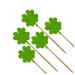 ORFOFE 5pcs Cake Decoration Balloons Cupcake Picks Cake Toppers Cake Stick The Summer